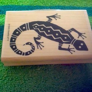 Lizard 🦎 stamp